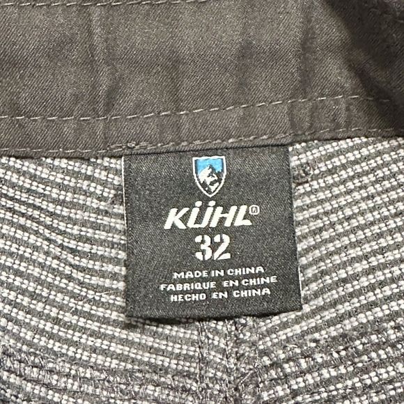Kuhl Shorts Mens 32 Vortex Grey Brown 5147 Casual Hiking Work Breathable - Picture 6 of 11